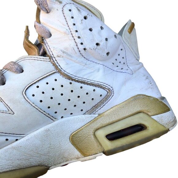 BEATER 2012 Air Jordan 6 Retro Golden Moments Pack Size 9 - Picture 10 of 16